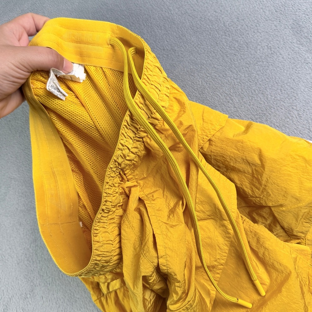 Zara Rhuigi RHU Rhude Mustard Yellow Nylon Cargo Shorts Mens Medium Streetwear - Picture 9 of 9